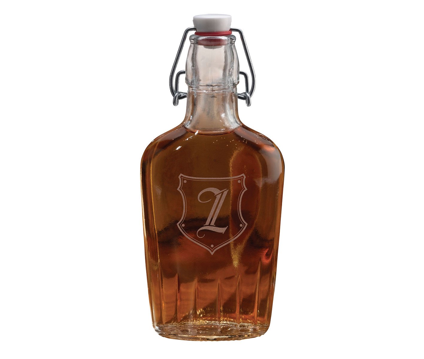Lillian Rose Glass Growler Monogram Z Flask