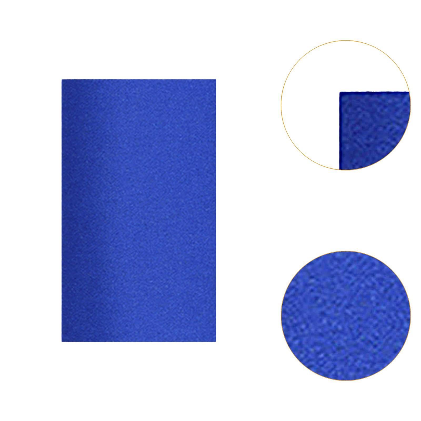 kowaku Billiard Pool Table Cloth, Indoor Pool Tablecloth Sturdy Protector Games Lightweight Wool Blend Snooker Cloth Billiard Cloth, Blue