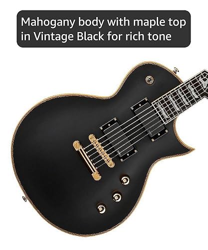 Amazon.com: ESP LTD EC-1000 EMG - Vintage Black : Musical Instruments