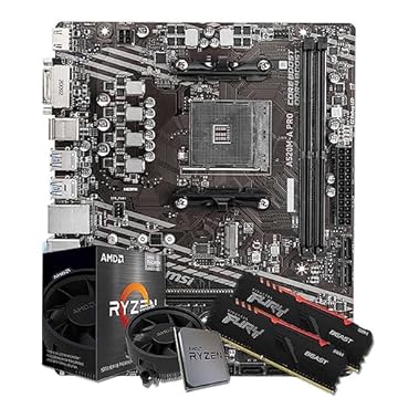 Kit Upgrade Líder, AMD Ryzen 5 5600G, A520M-A PRO MSI, 16GB DDR4 3200MhZ