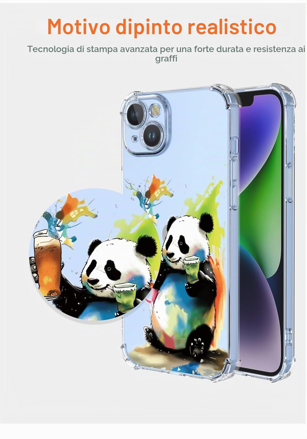 YUXING Cover Trasparente per Motorola Moto G06 4G con 2 Pellicole in Vetro Temperato, Custodia Antiurto in TPU Flessibile, Sottile per Uso Quotidiano, Lavoro e Viaggio YUXING Cover Trasparente per Motorola Moto G06 4G con 2 Pellicole in Vetro Temperato, Custodia Antiurto in TPU Flessibile, Sottile per Uso Quotidiano, Lavoro e Viaggio