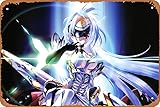 Xenosaga アニメ ポスター ホーム ウォールアート 装飾 レトロ メタル ブリキ看板 8x12インチ