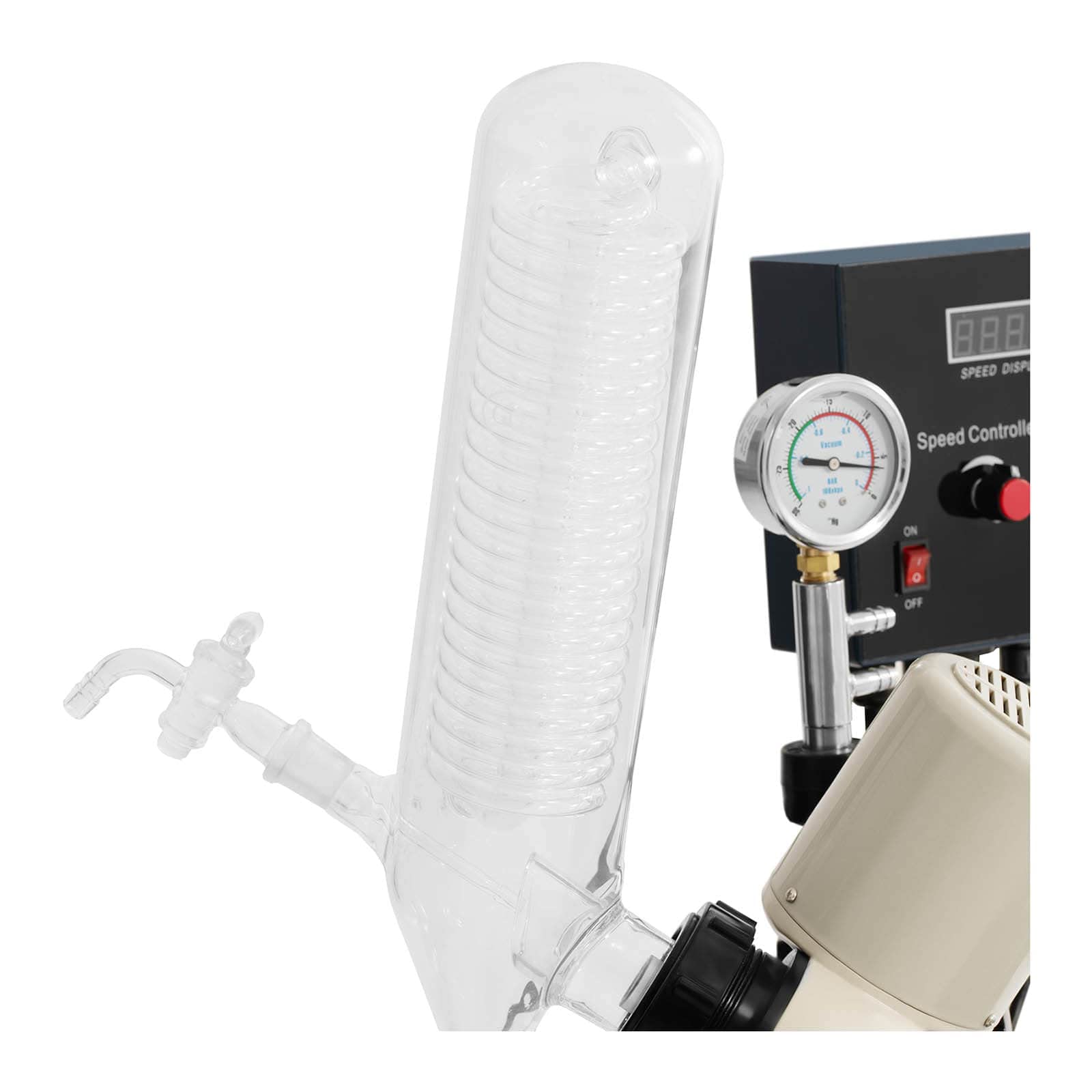 Steinberg Systems Rotierender Laborverdampfer mit Auffangball SBS-RV-2000 (5L/1 L, 40 W, 120 U/min)