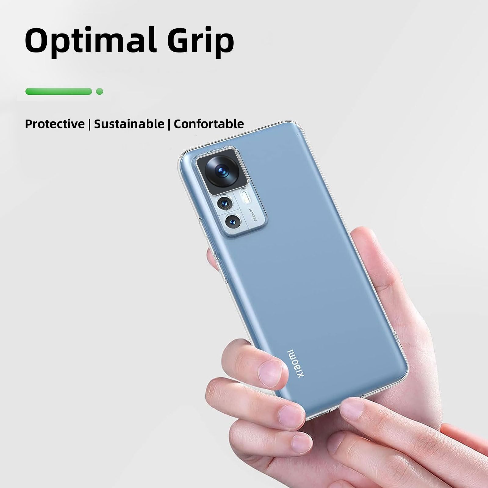 NEW'C Coque Pour Xiaomi Redmi Note 12 Pro 5G Silicone Ultra Fine