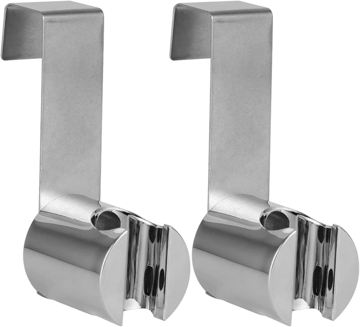 2Pcs Bidet Sprayer Holder Toilet Attachment - Bracket Cradle for Handheld Shower Wand, Postpartum Care, Diaper Sprayer, Damagefree Installation