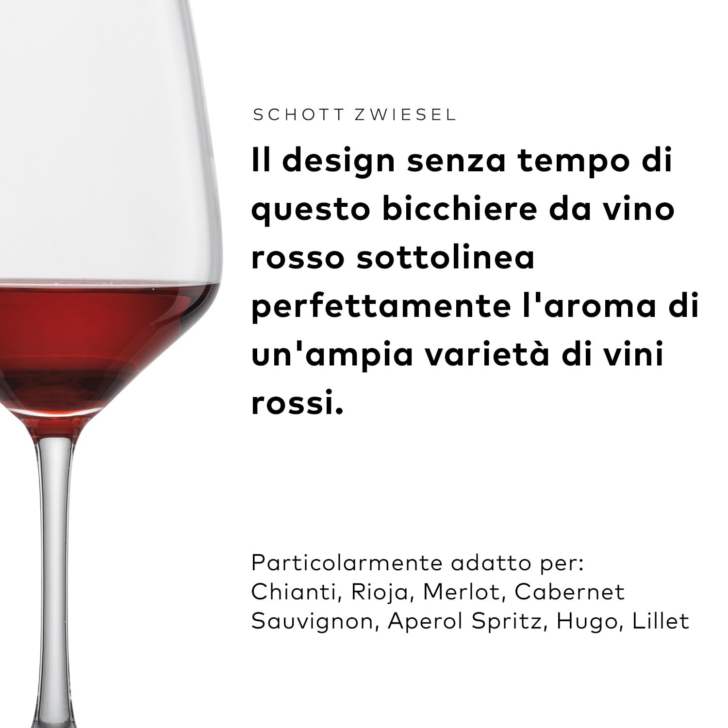 SCHOTT ZWIESEL Premium Box Tulip (set da 18), bicchieri da vino e da champagne senza tempo in un set, bicchieri in cristallo Tritan lavabili in lavastoviglie, Made in Germany (art. 124136)