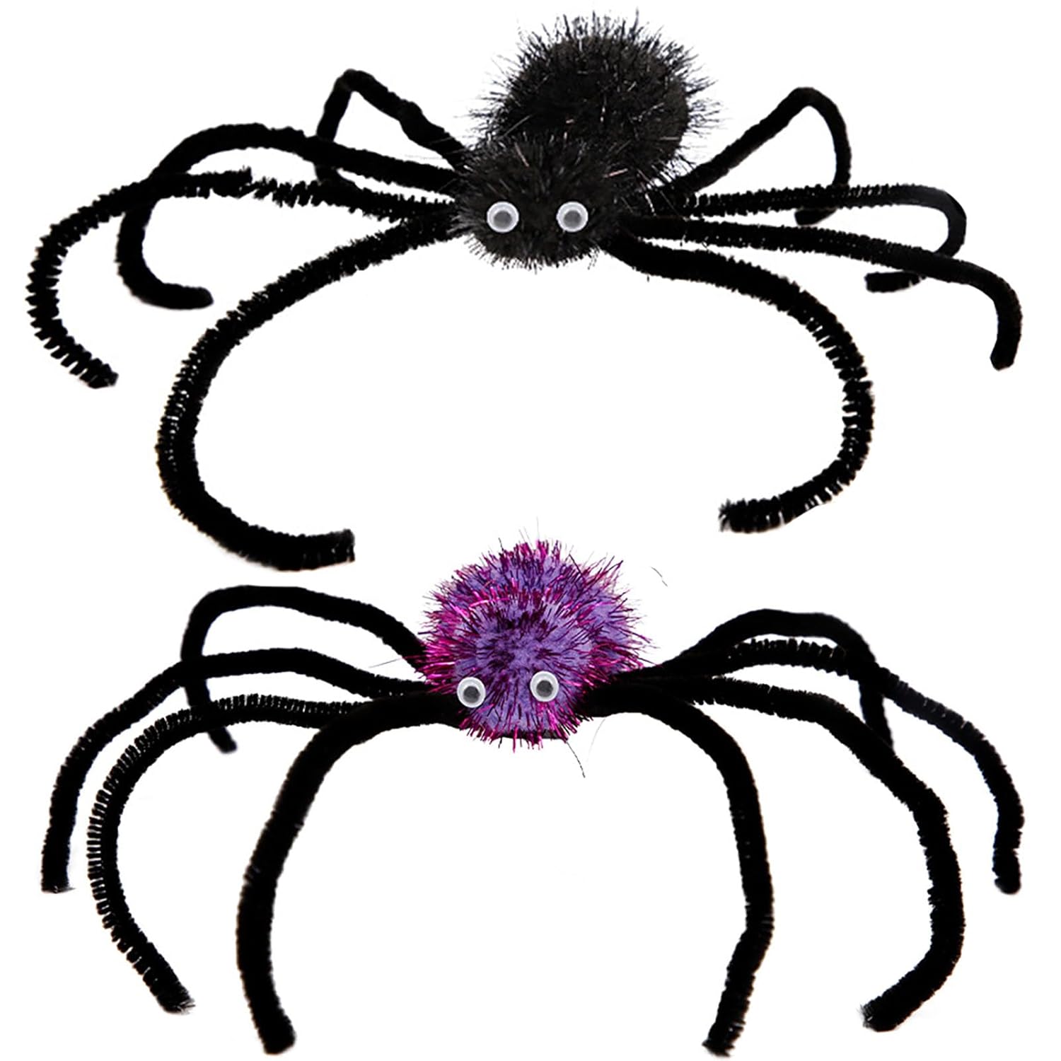 Halloween Spider Hairpins for Girls