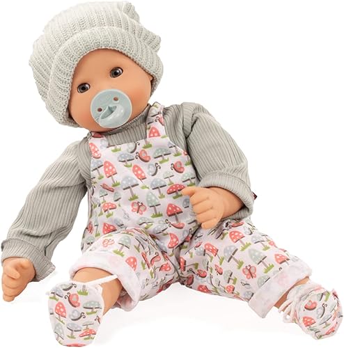 Miniatura 2 de Gotz Maxy Muffin Lucky Mushroom - Muñeca suave y calva de 16.5 pulgadas