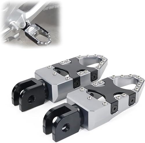 Footpeg Motorcycle Accessories Foot Pegs Pedal Rest For YAMAHA XJ6 XJ 6 XJ6 DIVERSION 2009-2016 2010 2011 2012 2013 2014 2015 (Color Titanium)