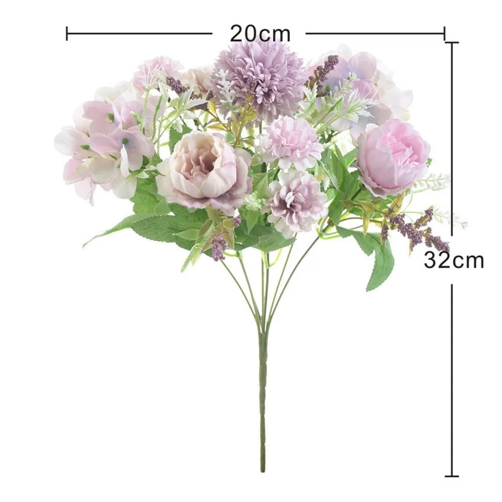 LXURY 2/4 pezzi fiori artificiali giorno matrimoni bouquet casa giardino arco decorazioni regalo fai da te