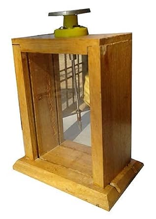 AjantaExports Gold Leaf Electroscope Leaf Electroscope Electrostatics Static electricity Electrostatic experiments