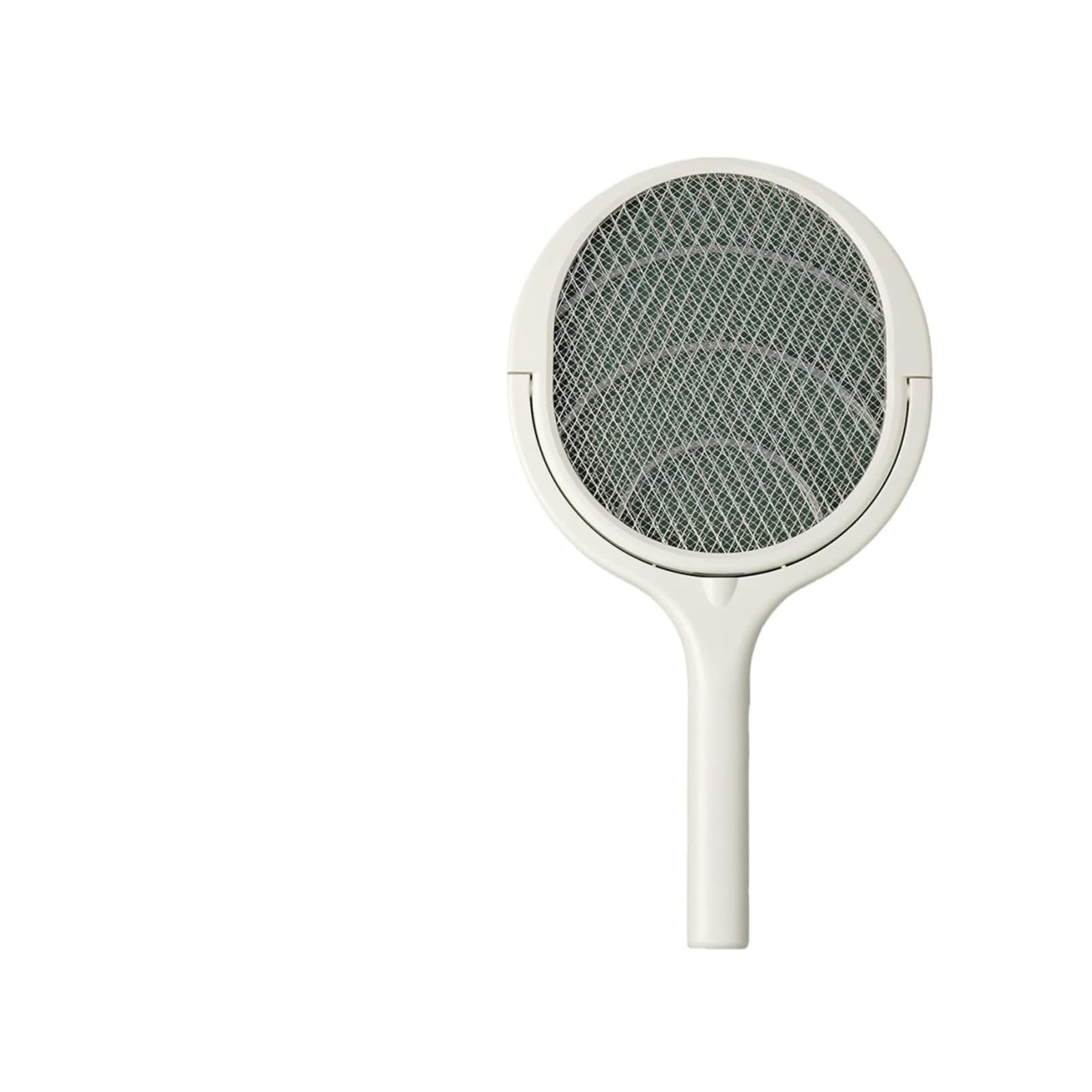 Zanzariera elettrica portatile ricaricabile - Racchetta elettrica con montaggio a parete e lampada di attrazione (per interni/esterni)