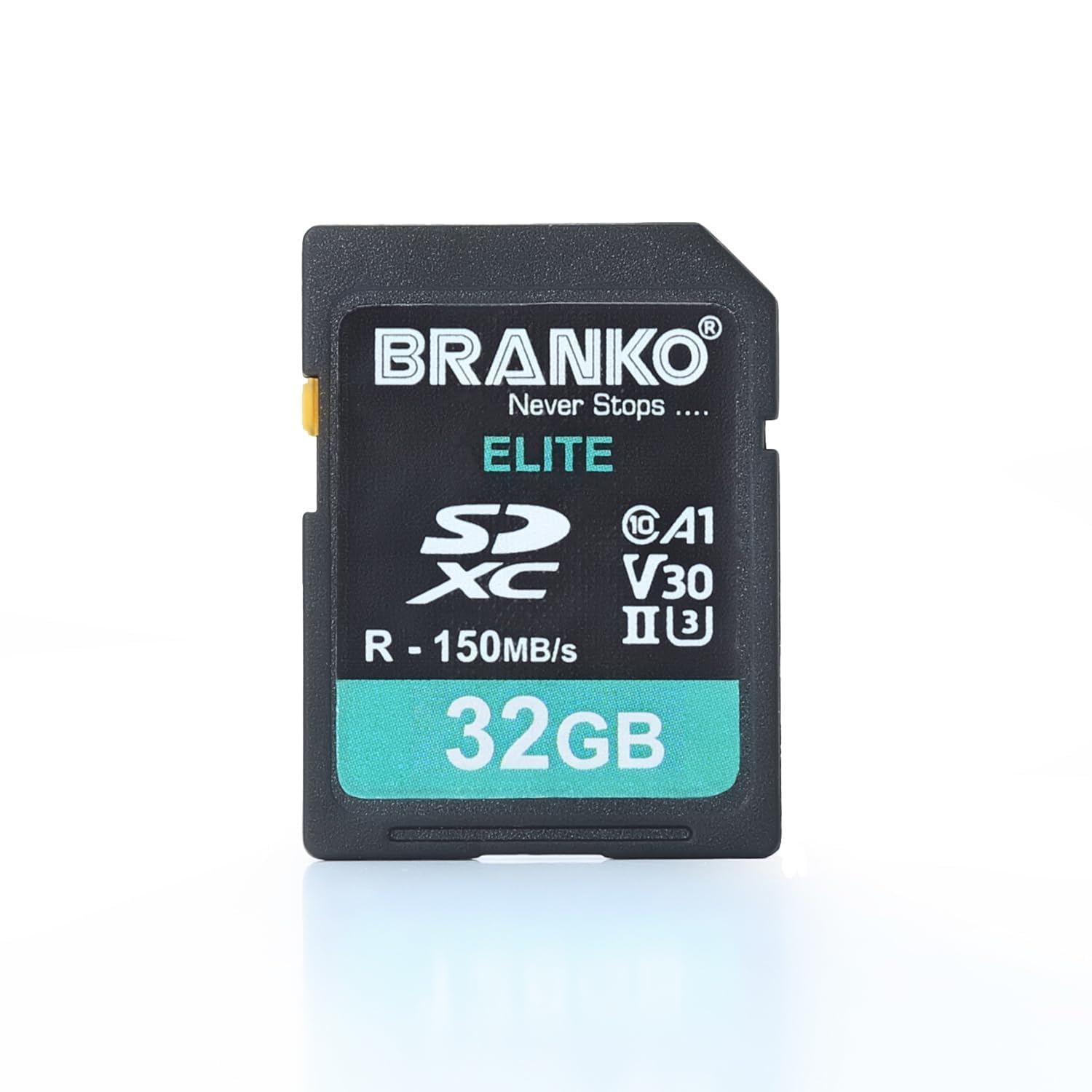 Branko 32GB Elite V30 SD Card 150 MB/s Memory Card