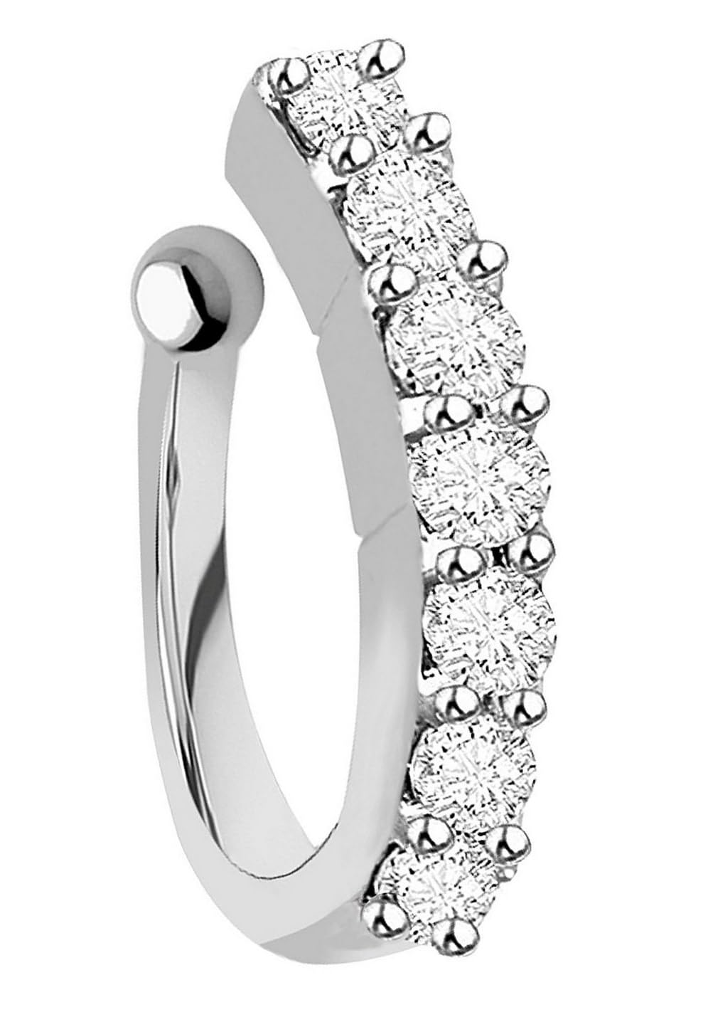 See full amazon price history chart for VAMA FASHIONS Without Piercing Clip on Nose pin without Hole Pressing Type Press Nose ring Stud for Women (silver nose pin without piercing) VAMA FASHIONS Without Piercing Clip on Nose pin without Hole Pressing Type Press Nose ring Stud for Women (silver nose pin without piercing) (B0CFVVNSP5) Amazon Price History, Amazon Price Tracker