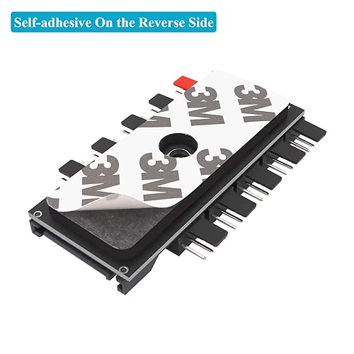 Miniatura 5 de Cable de extensión divisor de concentrador de ventilador, cable de fuente de alimentación de 1 a 10 vías, cable de fuente de alimentación de 15