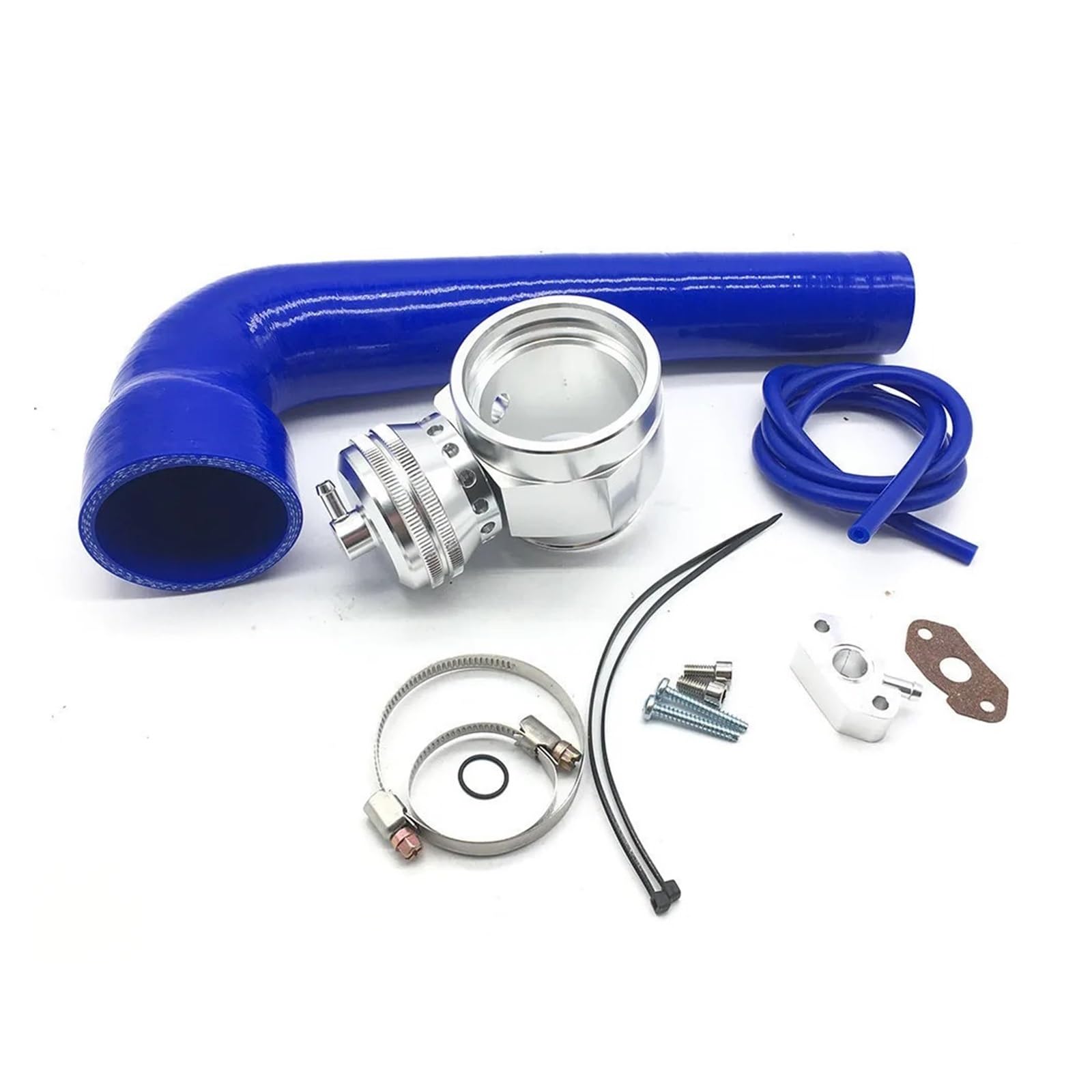 Racing Aluminum Air Intake Turbo Dump Valve Blow Off Valve Compatible With Fabia Polo 1.2 Tsi Upto 2014 With Hose