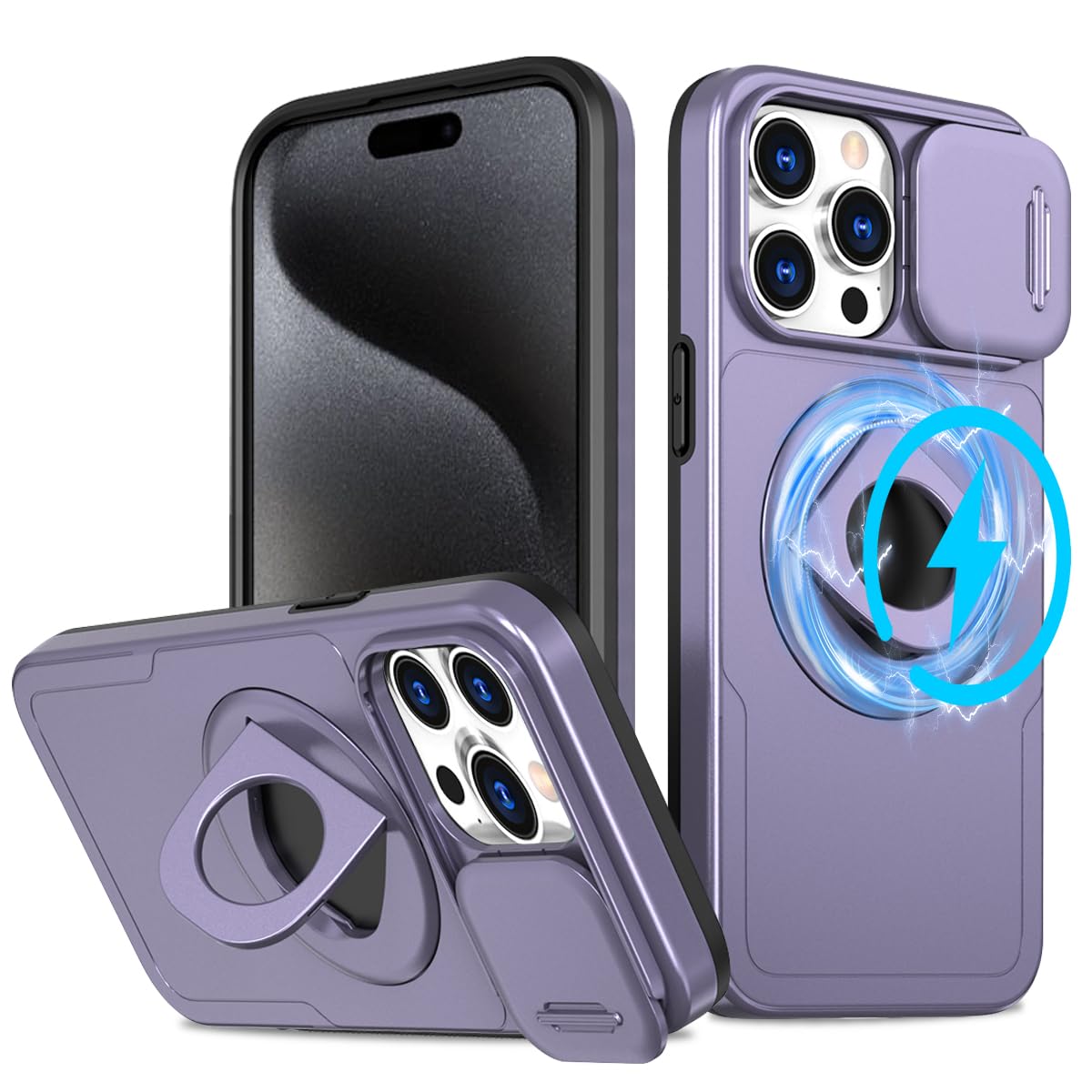 Amazon.co.jp: JSCOMYAP iPhone 15 Pro Max 用 ケース MagSafe対応