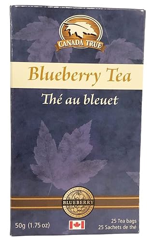 CANADA TRUE premium Ceylon Tea -25 Tea Bags 50g (BLUEBERRY TEA)