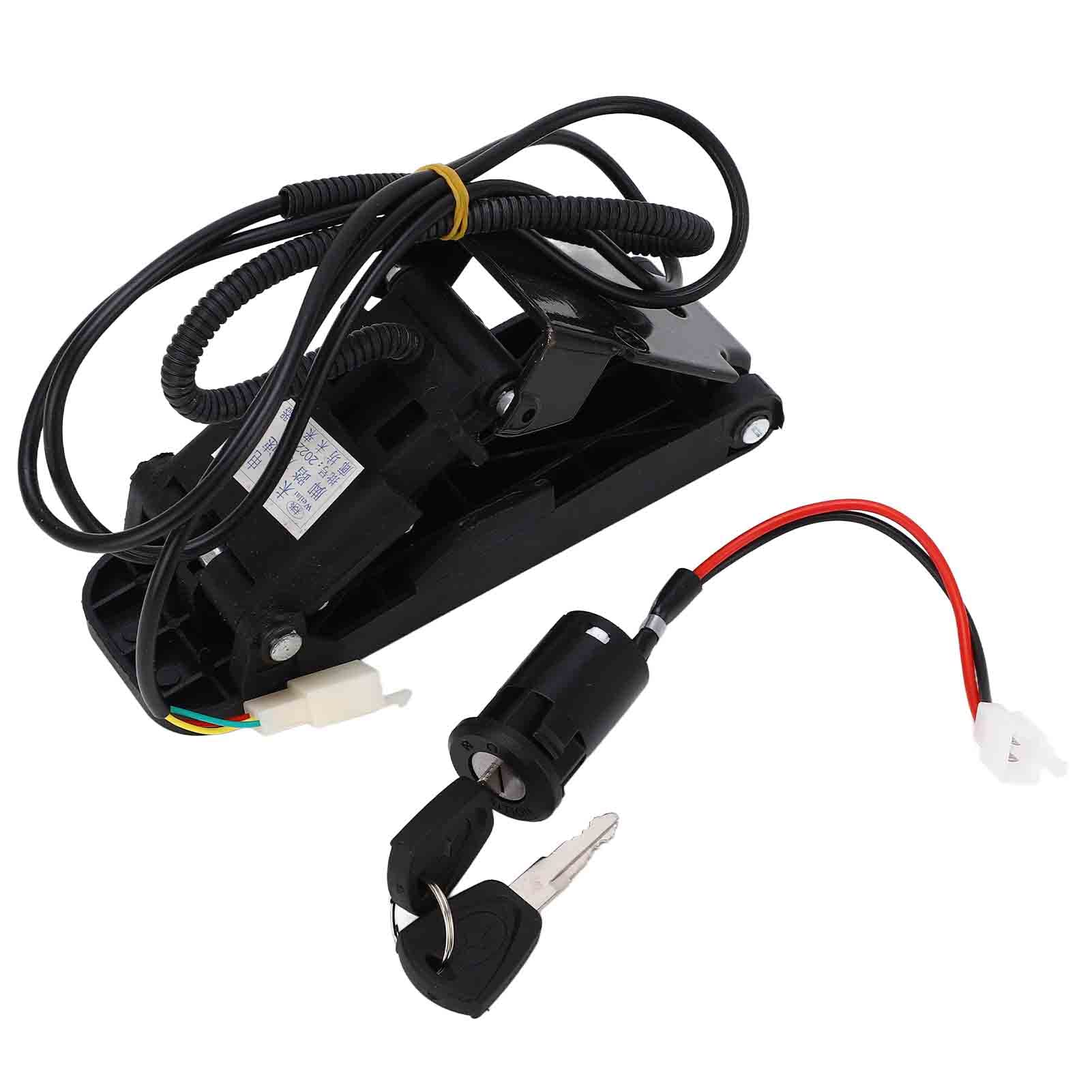 RiToEasysports Bike Brushed Motor Controller Kit, 12V 500W Scooter Conversion mit Fußgaspedal für Elektroroller Dreiräder