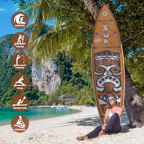 FunWater Inflatable Stand Up Paddle Board with Beginners SUP Accessories by FunWater - Image 8