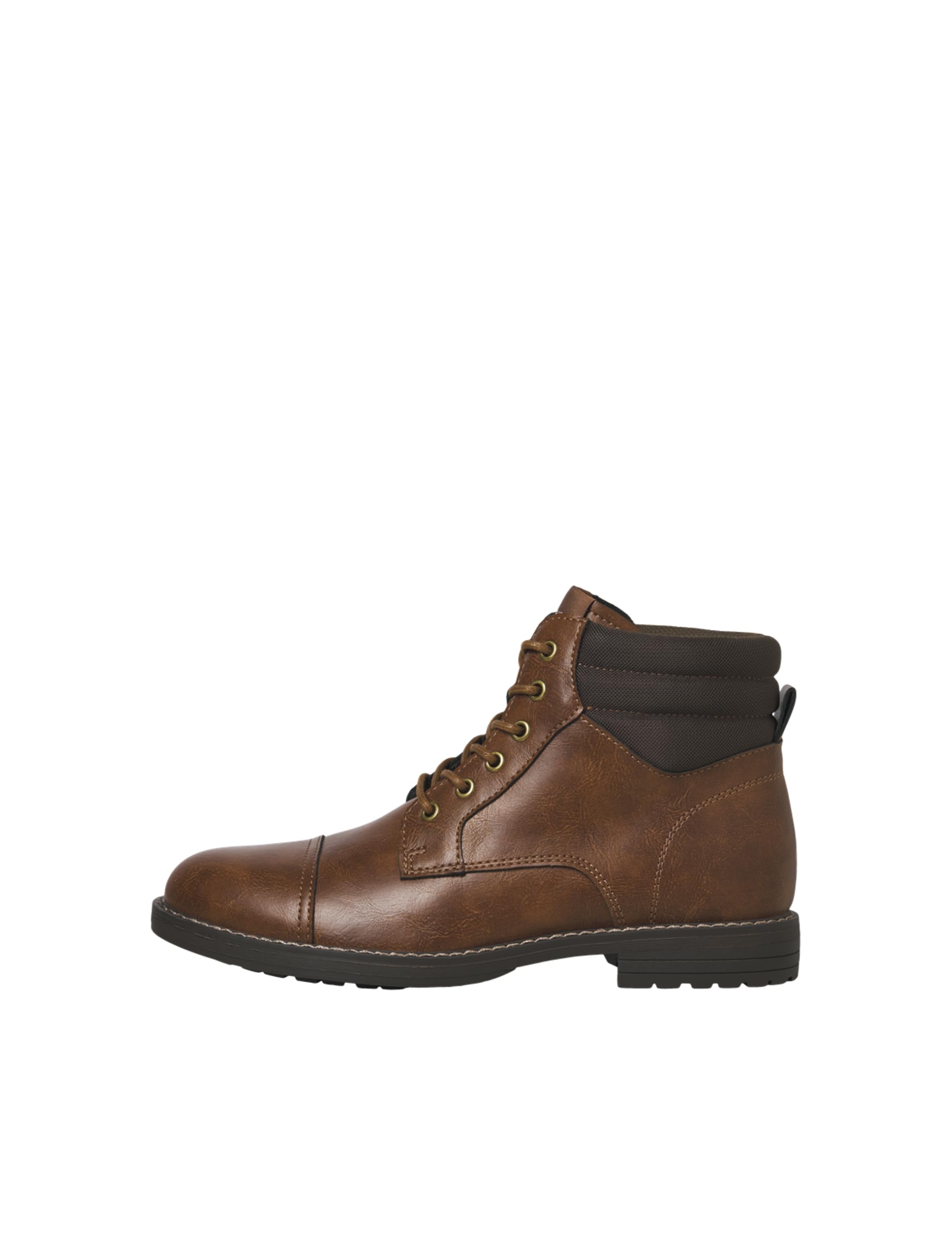 JACK & JONES Men's Jfwdewsbury PU Boot, Java, 7 UK