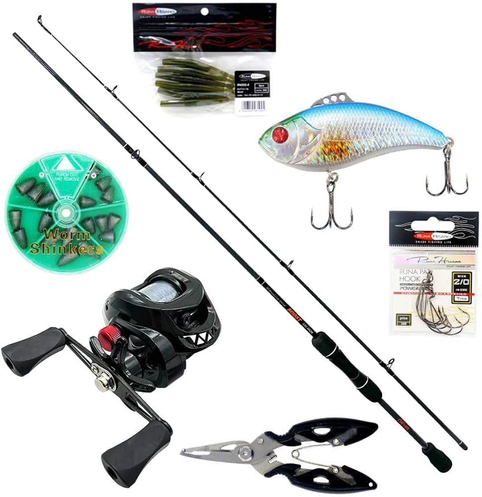 Amazon | ルナヒサノ バス釣り入門セット Gベイトタイプ 初心者セット