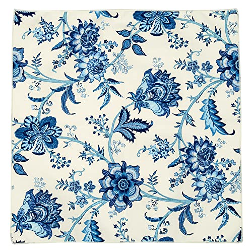 Servilletas de Tela Azul Floral 18 x 18 Pulgadas Pack 12 miniatura 7