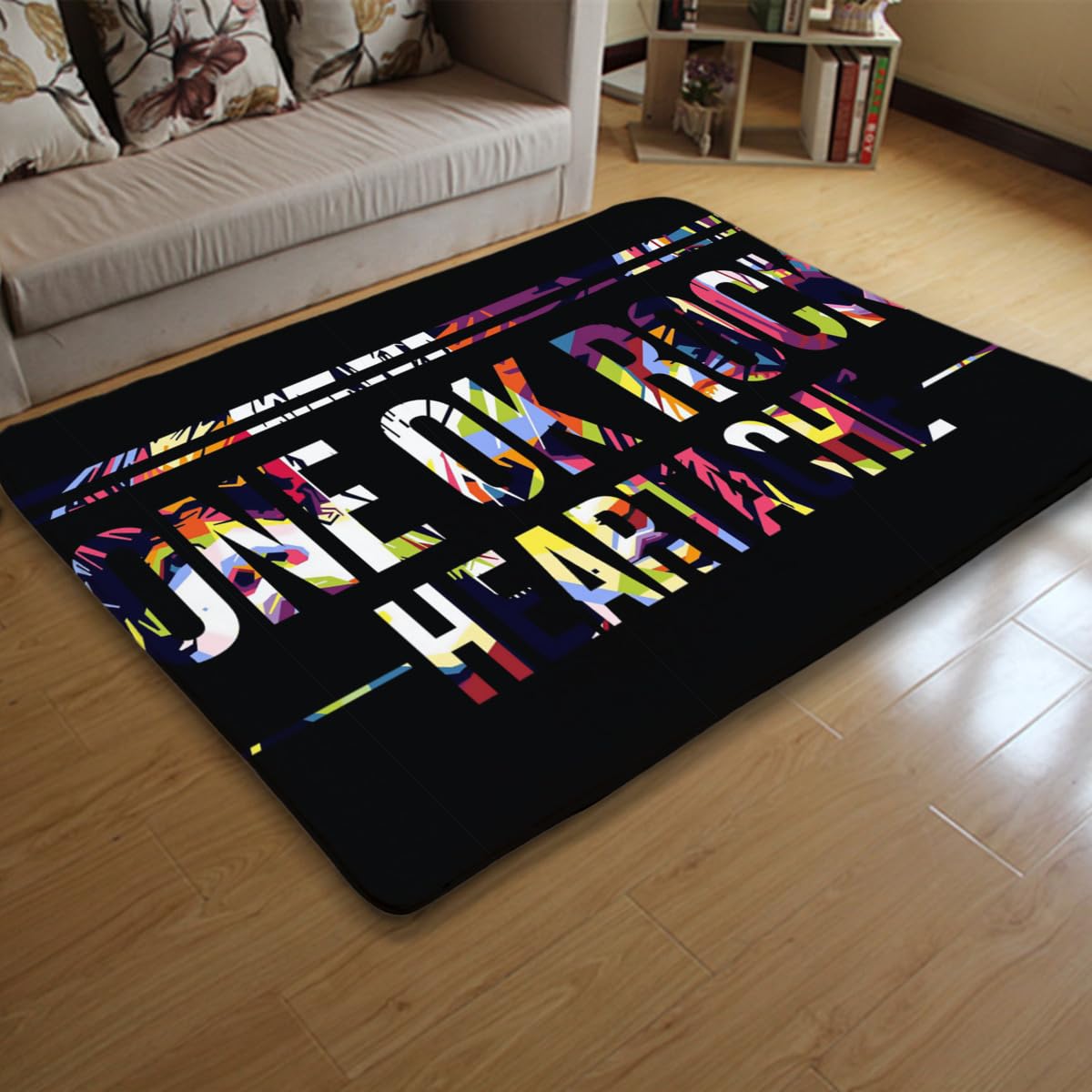 ONE OK ROCK ラグマット Mサイズ Amazon｜カーペット ワンオクロック ONE OK ROCK ラグマット