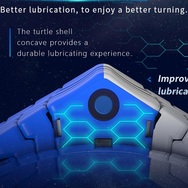 Amazon.com: HELLOCUBE DianSheng Teraminx Stickerless Magnetic Cube