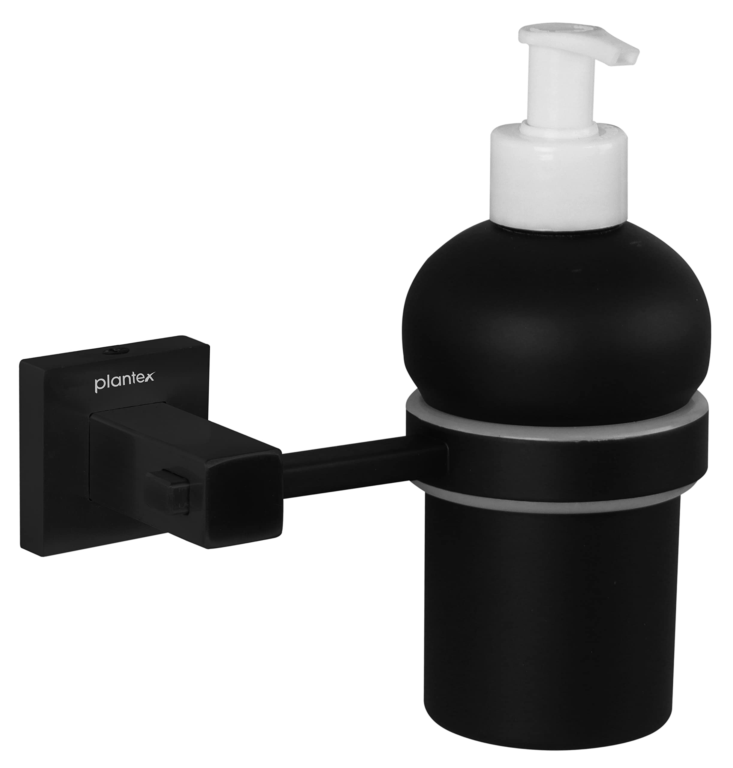 Plantex 304 Grade Stainless Steel Hand Wash Holder for Wash Basin Liquid Soap Dispenser/Bathroom Accessories - Splash (Black) (B0B2WTD9PD) Amazon Price History, Amazon Price Tracker