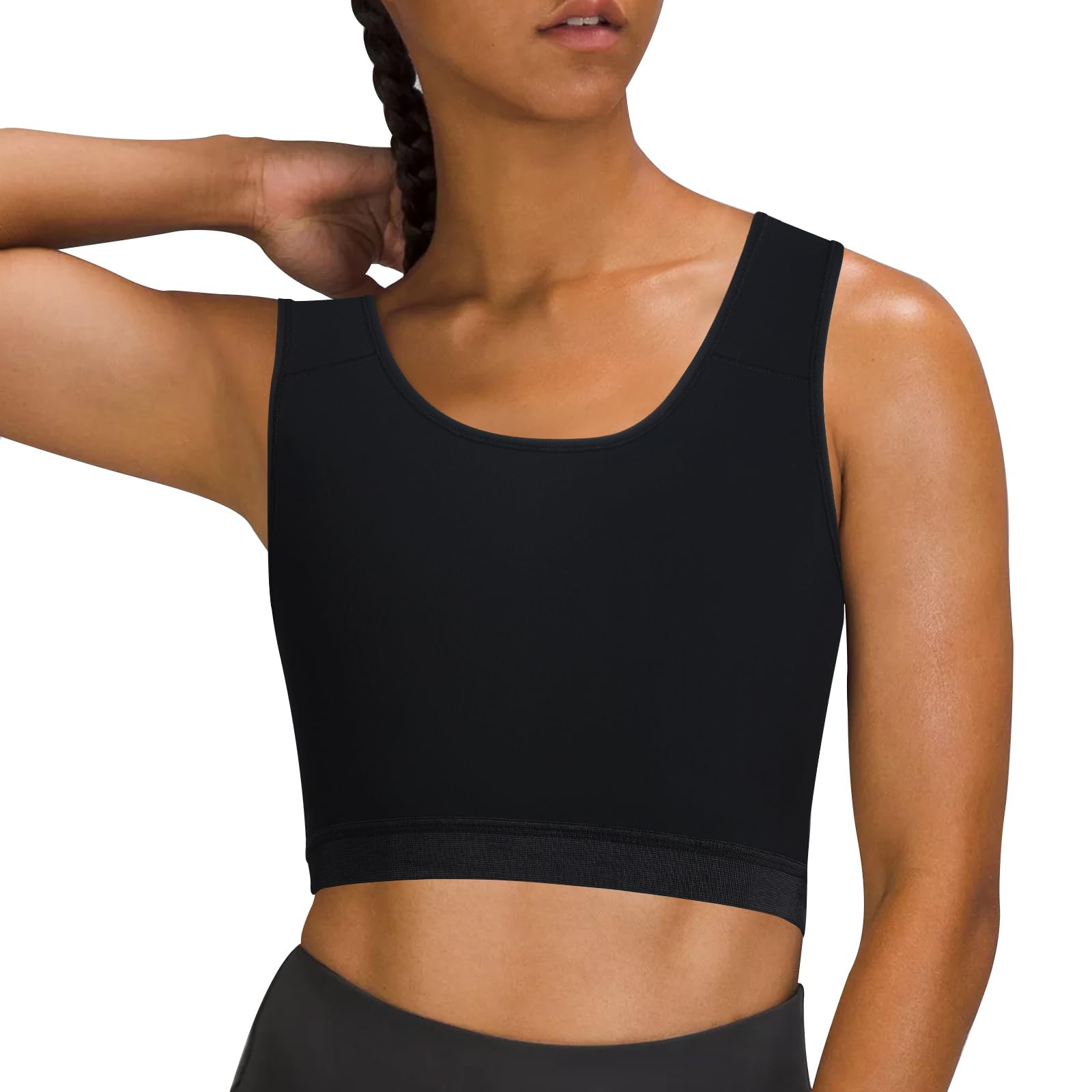 XUJI Traspirante Binder per il petto per Transgender FTM Pullover Half Binder