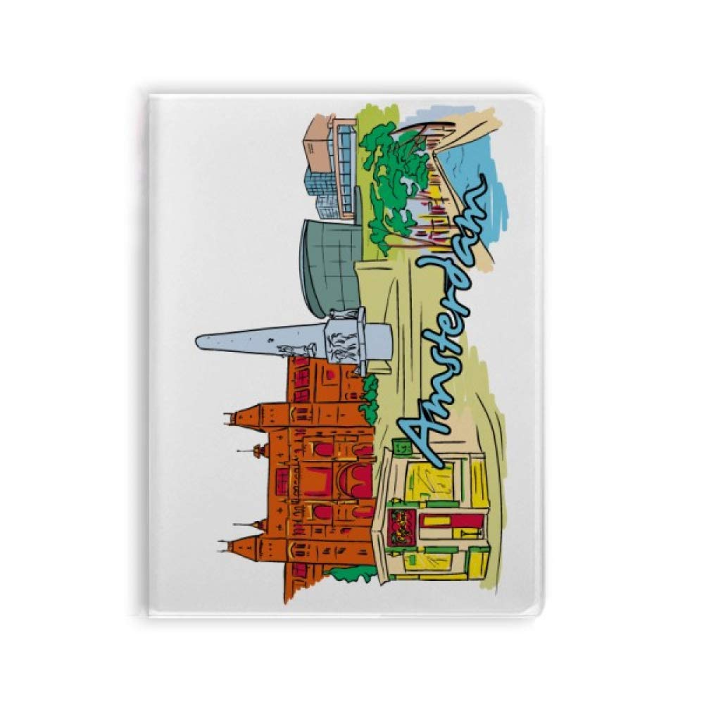 Cuaderno de acuarela para pintar los canales de Ámsterdam en tus viajes urbanos