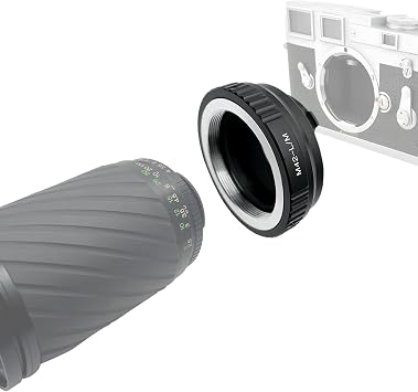 M42 to L/M Lens Adapter, Compatible with M42 42x1mm Screw Mount Lens to LM Mount Camera Such as M240, M240P,M3, M2, M1, M4, M5, M6, MP, M7, M8, M9