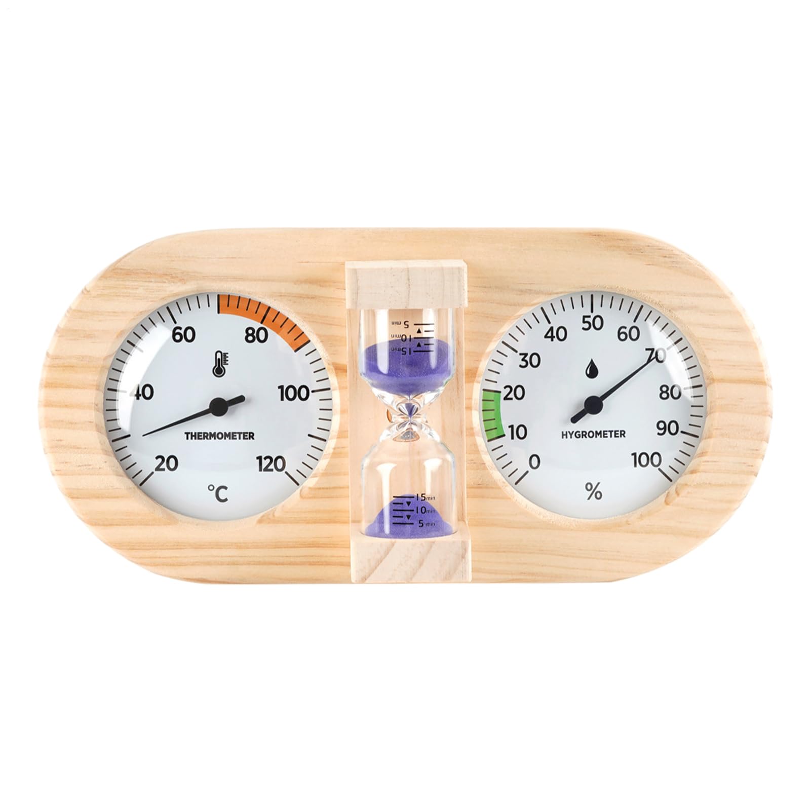 Thermomètre pour Sauna Moniteur d'Humidité