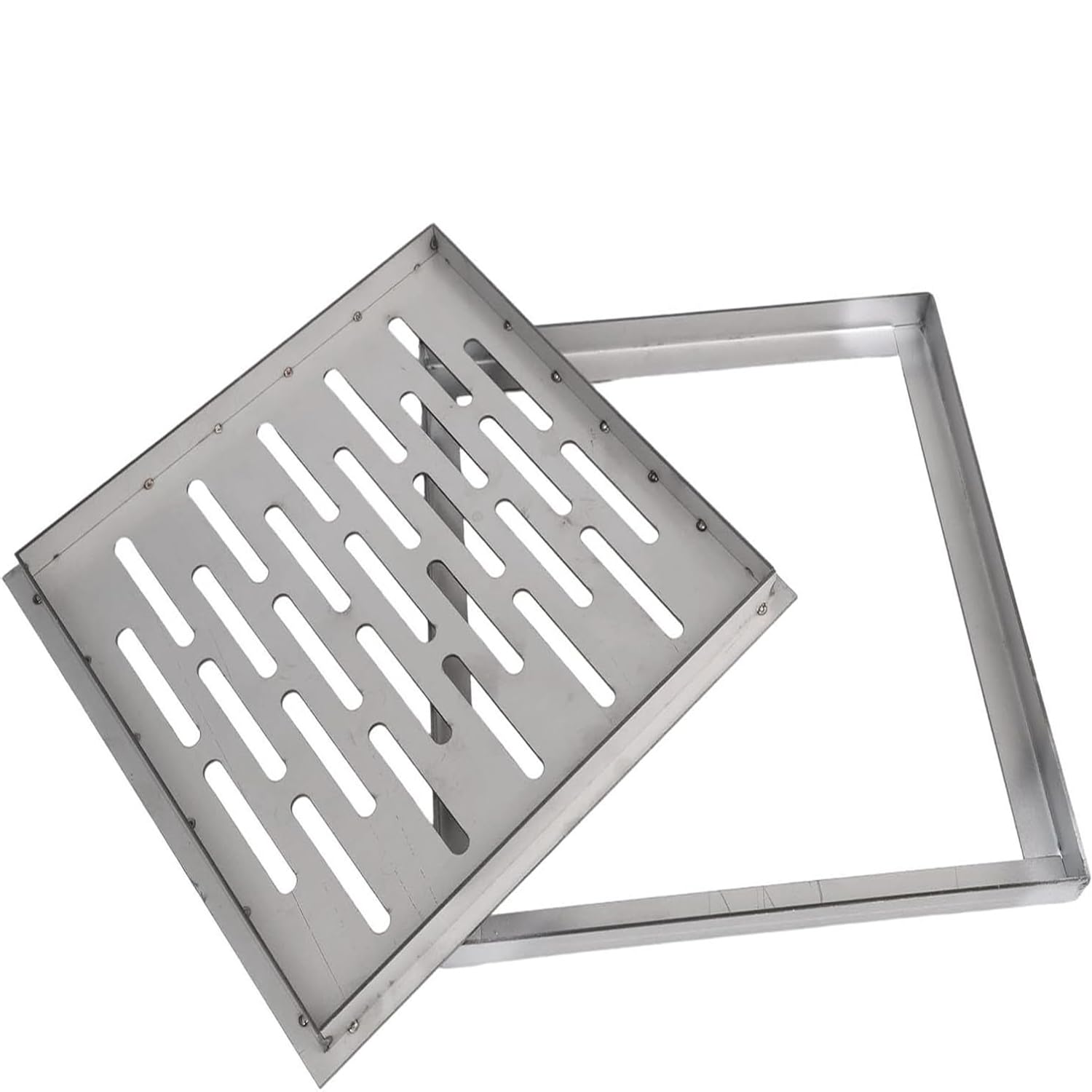 Grille d'évacuation carrée pour protéger votre cour de la pluie