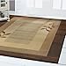 Home Dynamix Royalty Clover Modern Area Rug, Brown Multi, 5'2