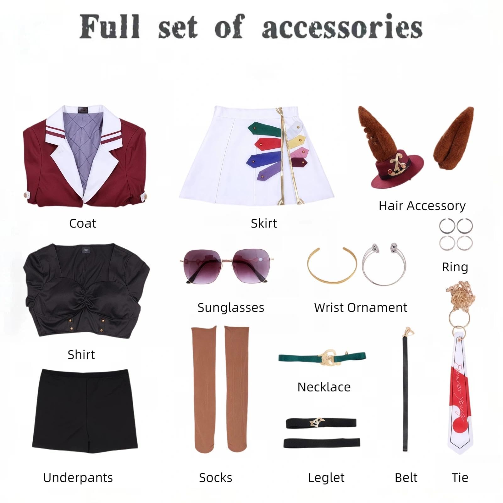 Cosplay Anime Hombre Mujer Adulto Halloween Comic Con Uniforme Roles | Conjunto completo – Incluye chaqueta verde con cierre, pantalón a juego y corbata. Todo lo necesario para un cosplay
