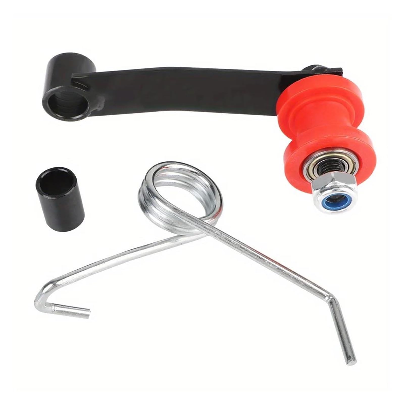 Tensor modificador de cadena Accesorio Piezas de Motocicleta Repuestos Ajustador Cadena Rodillo Guía para ATV 110 125 150 200 250cc Reemplazo Tensor