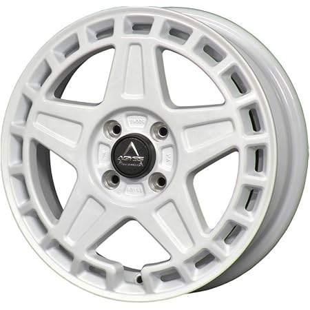 Amazon Abyss02 鍛造 15インチホイール ホワイト 4本 15 4 5j 45 4 100 1ピース 5本スポーク Via Jwl 軽自動車用 Pgfk Abs2 4wt ファイナルコネクション ホイール 車 バイク
