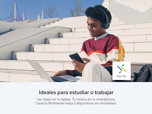 Miniatura 7 de Sony WH-CH520 Los mejores auriculares inalámbricos Bluetooth sobre la oreja con micrófono para llamadas y control de voz, hasta 50 horas de duración