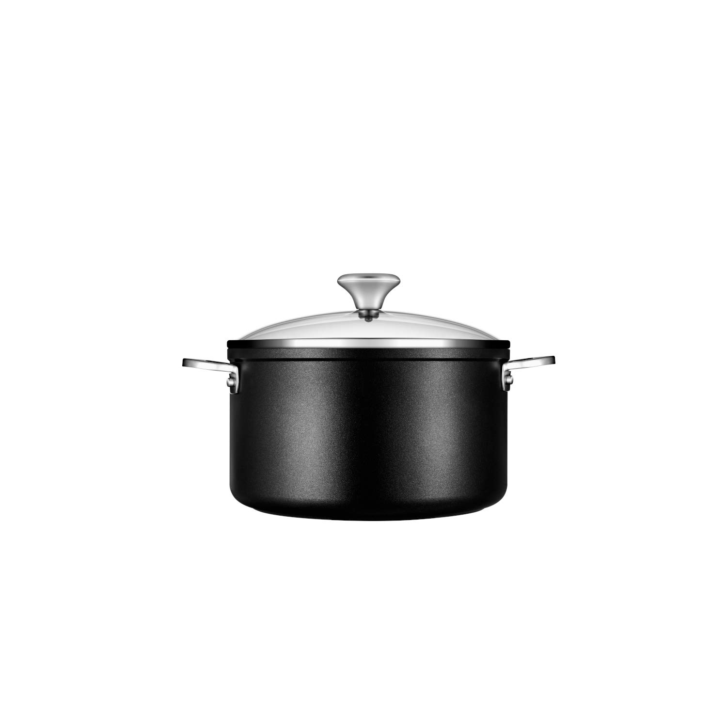 Le Creuset Toughened Nonstick PRO Stockpot With Glass Lid, 6.3 qt.