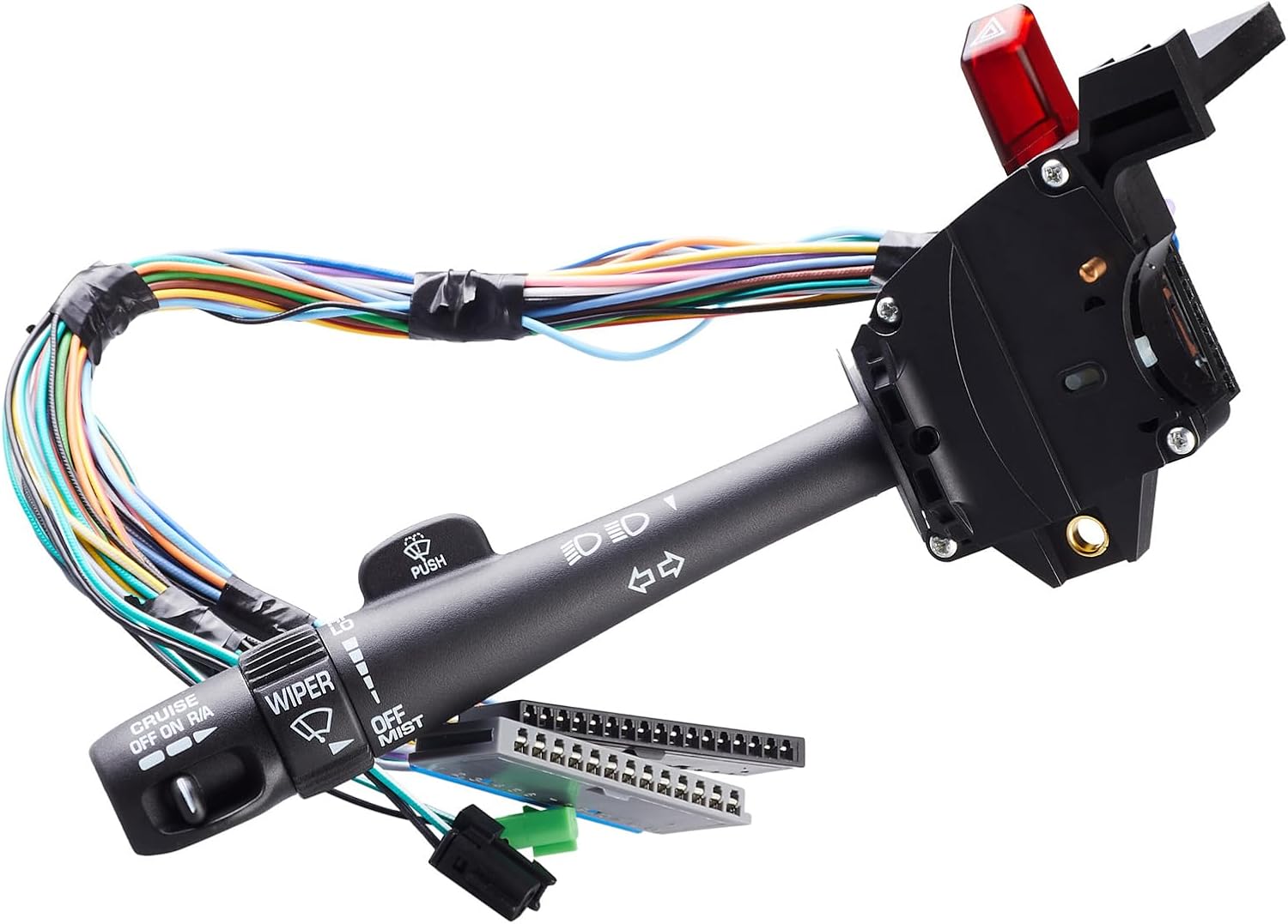 26100839 Turn Signal Switch for 1999-2000-2001-2002 Chevy Silverado Suburban Tahoe Avalanche GMC Sierra Yukon 1500 2500 3500-Cruise Control-Windshield Wiper-Combination Dimmer Blinker Level Switch 1999-2002 Chevy & GMC