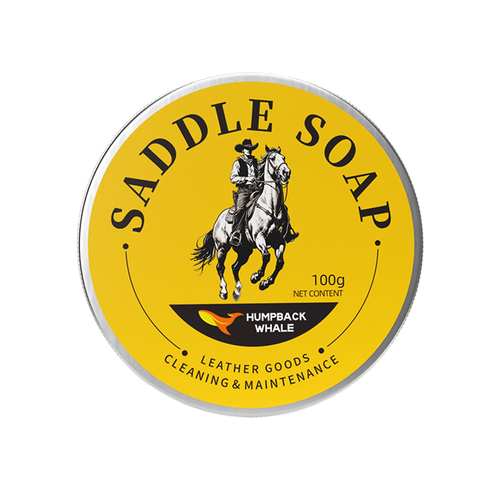 Saddle Soap for Leather Boots,100g Boot Cleaning Salve | Car Seat Cleaning Cream - for Equestrians Furniture Handbag Homeowners Collectors Saddles Auto Interiors Belts Gloves