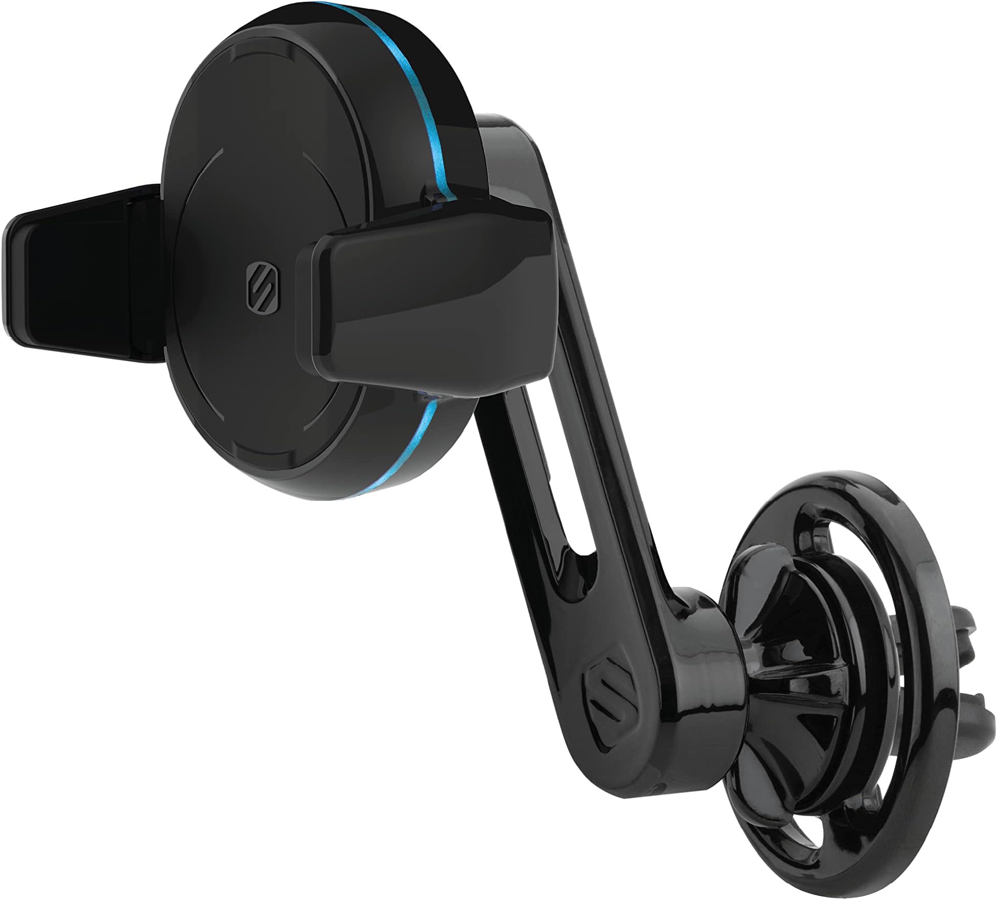 ScoscheMGQVP-XTET MagicGrip FreeFlow Autogrip Wireless Charging Vent Phone Mount for Car, Black