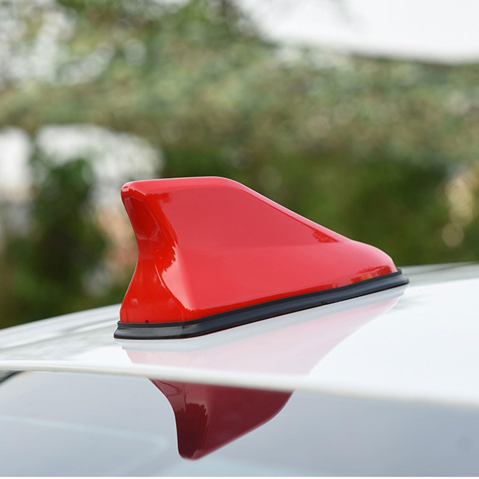 Antena Tipo Aleta de tiburón para Hyundai para Santa Fe SUV 2018-2025. Resistente al Agua. Base de Antena con Amplificador de señal. Aleta de Techo.