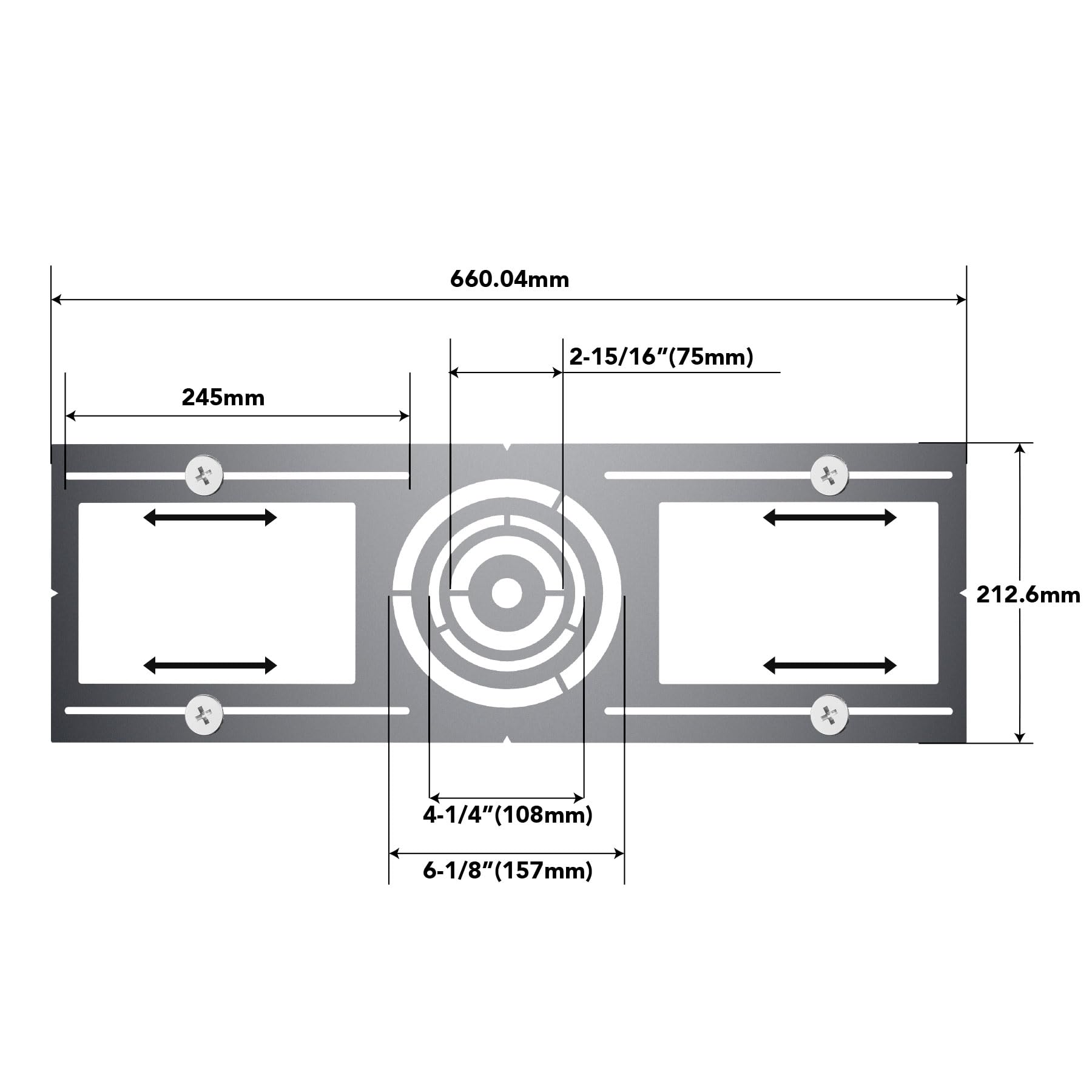 Recessed Light Housings - 48 Pack Sidasu Plates -2 Recessed Light Housings - 48 Pack Sidasu Plates -2