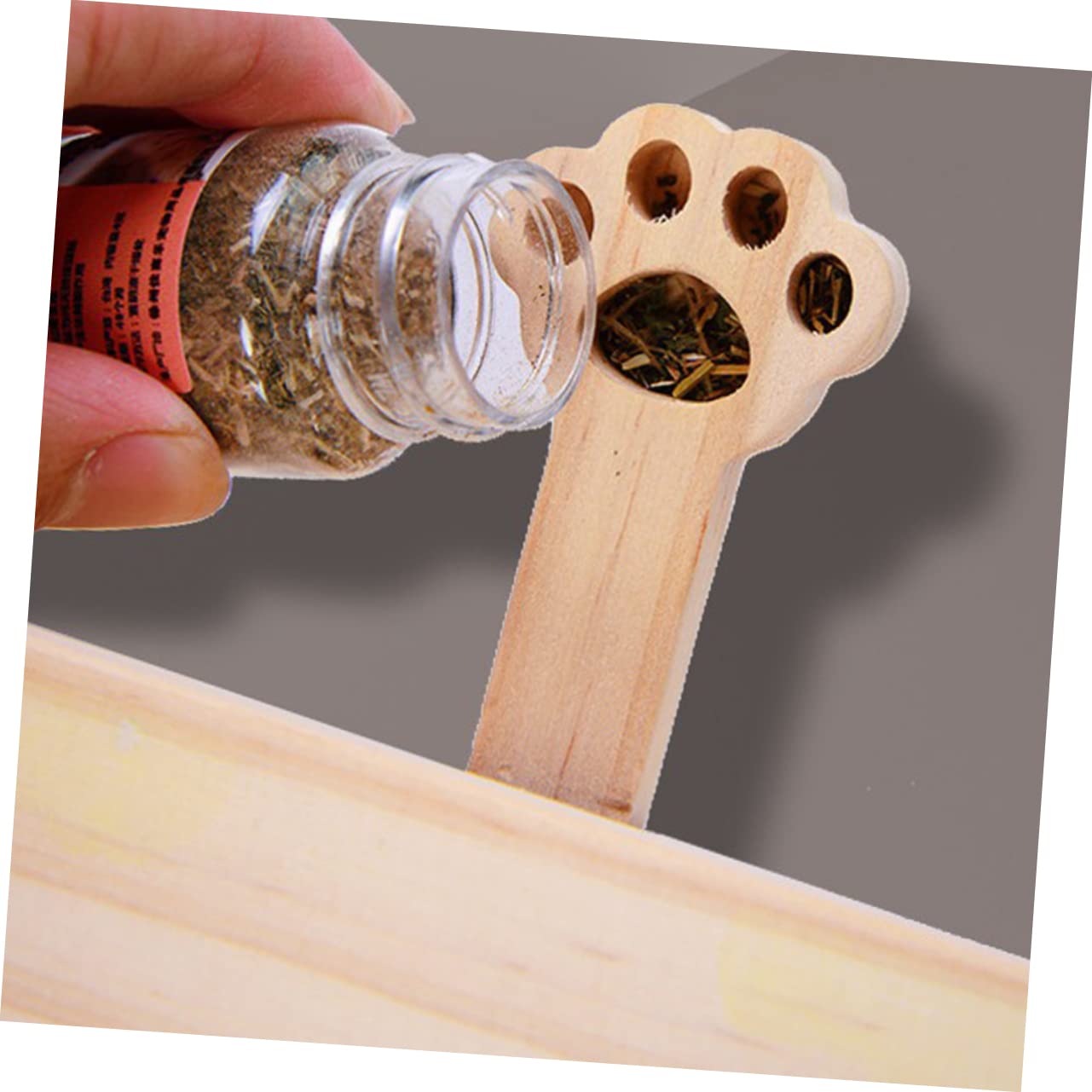 Toddmomy Juguetes Whack-Mole para Gatos Juguete De Madera Interactivo Divertido y para Jugar Ratones Falsos para Mascotas