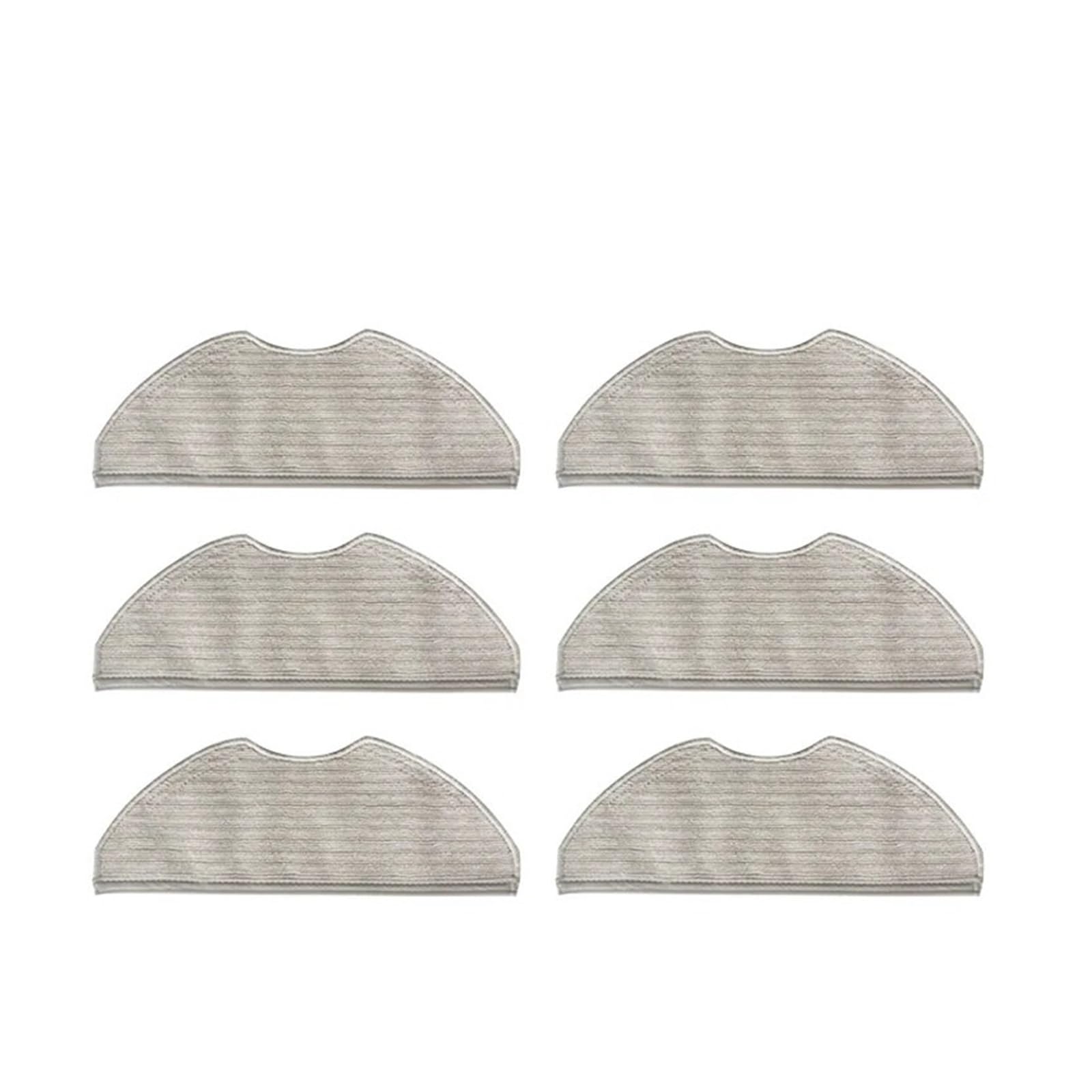 EEZII Vacuum Cleaner Accessories, Compatible For Xiaomi, S40 / OV81 Mop Cloth Main Side Brush Filter Dust Bag Replacement Spare Parts(Clear)