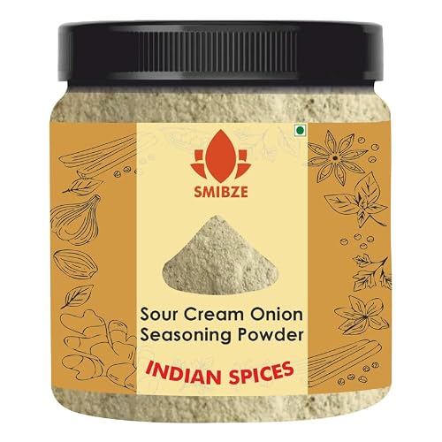 SMIBZE Sour Cream Onion Seasoning Powder – Flavorful Seasoning Blend for Snacks, Dips, Cooking & Everyday Recipes