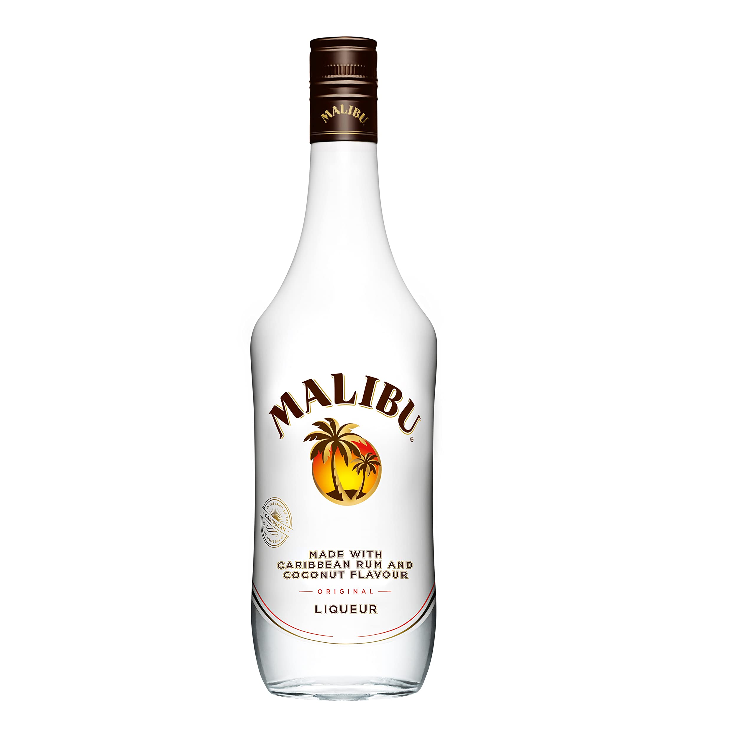 Malibu Coconut Rum - 1 L & Absolut Vodka, Vodka svedese, Grano e acqua di Ahus, Senza zuccheri aggiunti, 40% Vol., 1 Lt